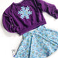 Snowflake skirt set Size 5/6